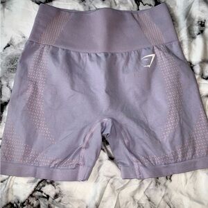 Gymshark vital seamless 2.0 shorts small purple lilac pink high waisted workout